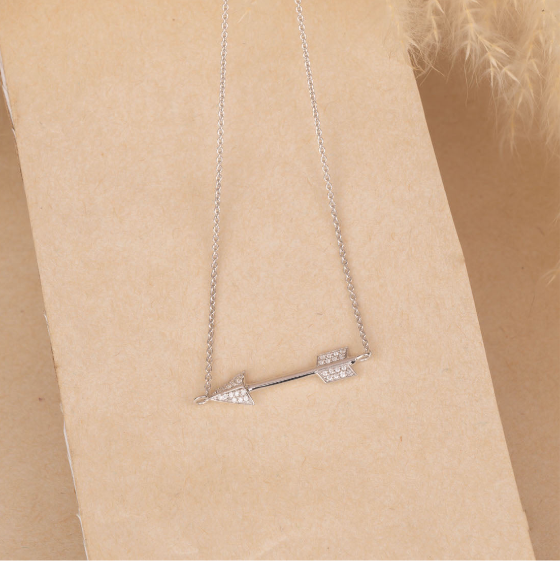 Silver Arrow Necklace