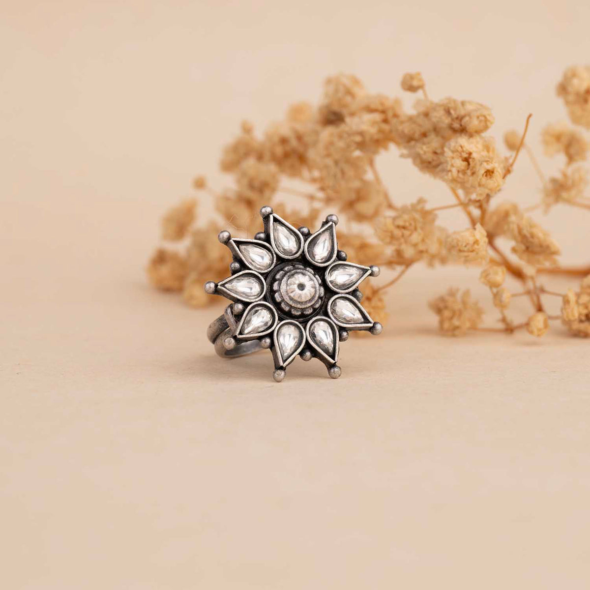 Oxidised Silver Ring