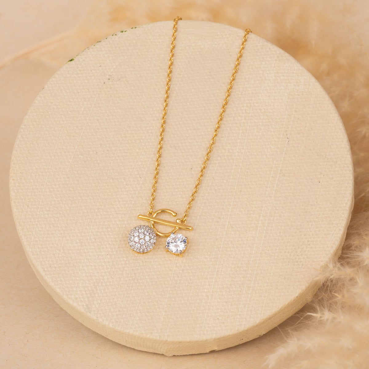 Sparkling Gold Necklace