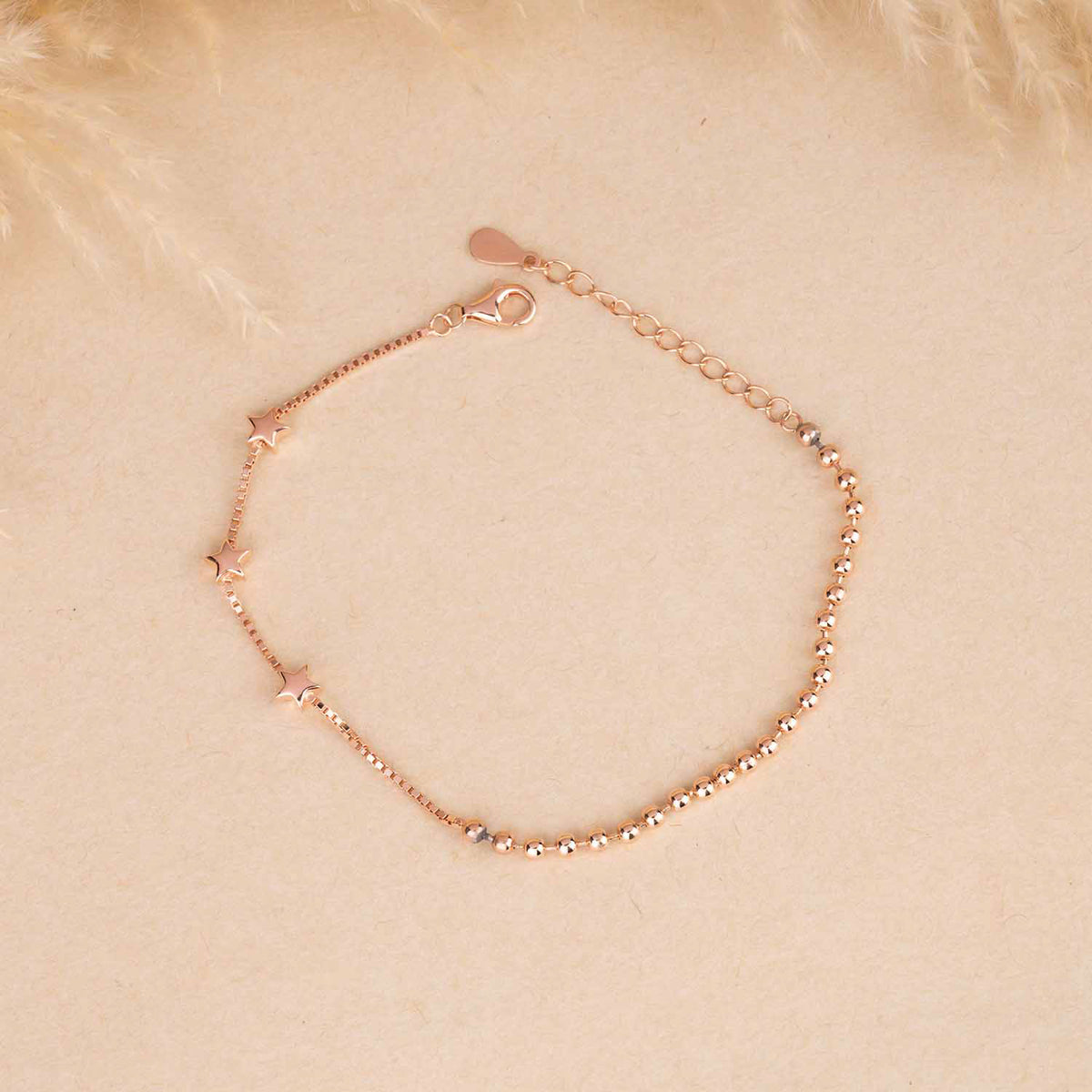 Rose Gold Stars Bracelet