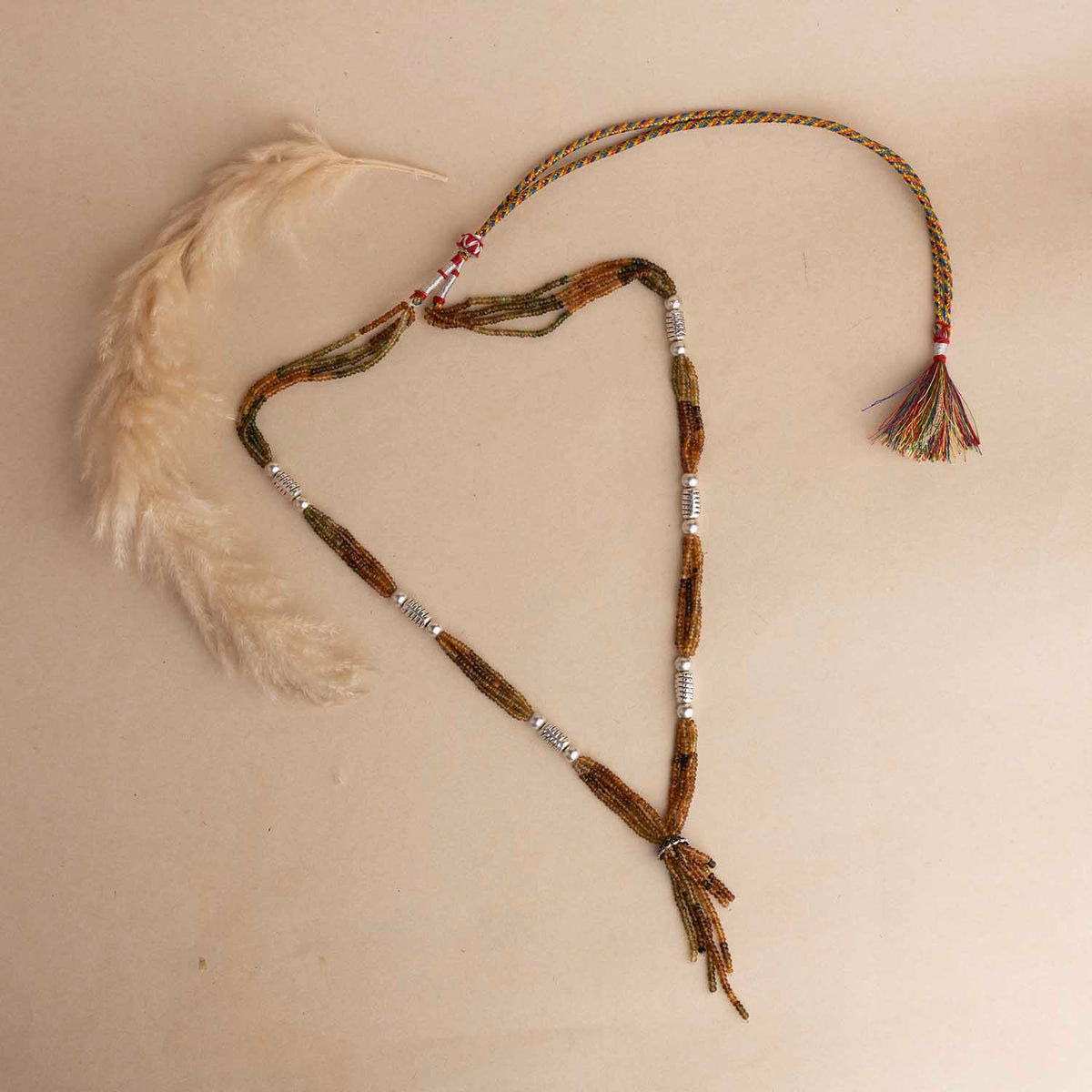 Tourmaline Scarf Necklace