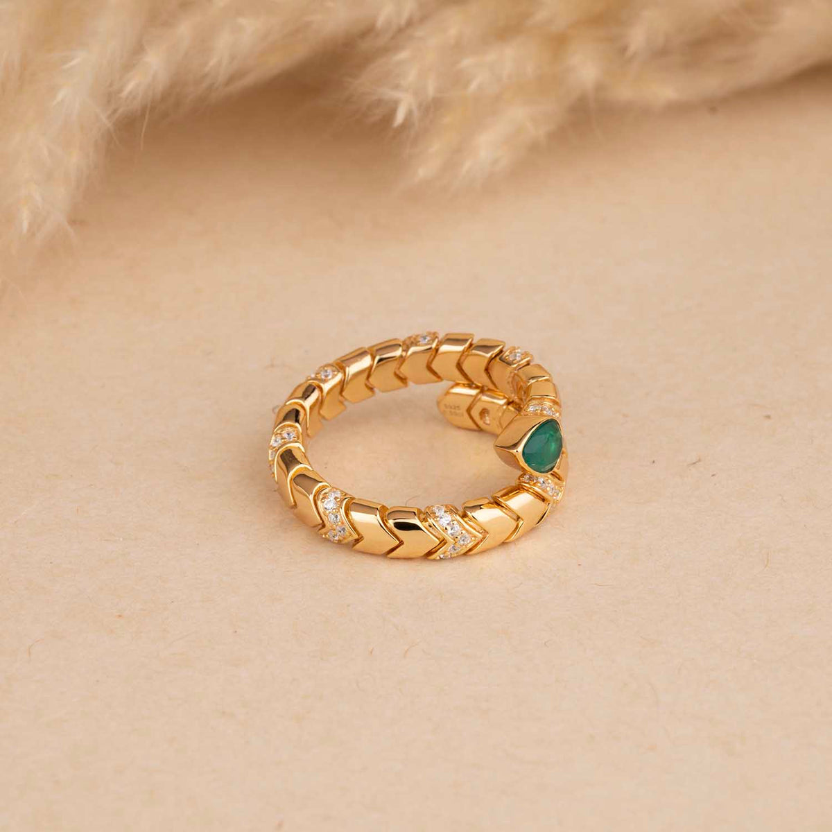 Gold Snake Ring