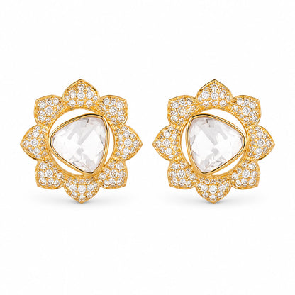 Polki Kundan Earrings