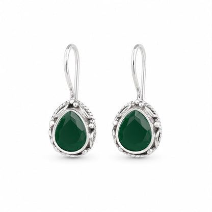 Classic Silver Drop Earrings