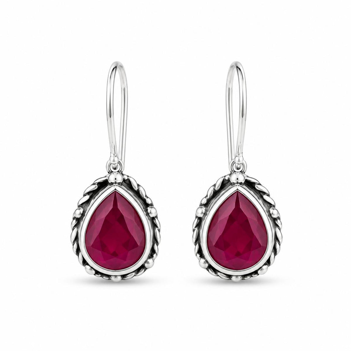Classic Silver Drop Earrings