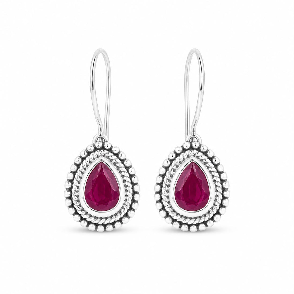 Silver Drop Earrings