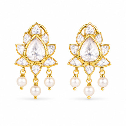 Polki Kundan Earrings
