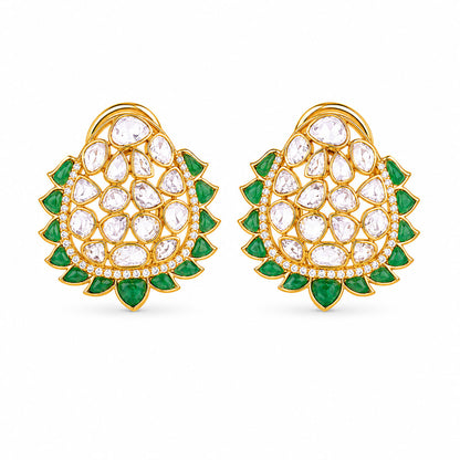 Polki Kundan Earrings