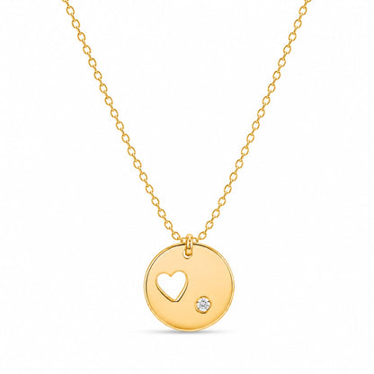 Golden Heart Necklace