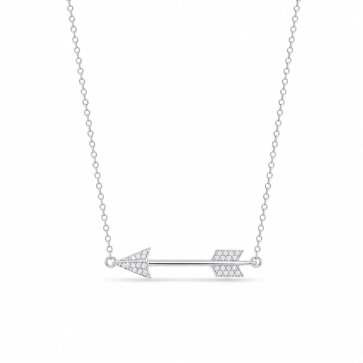 Silver Arrow Necklace