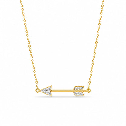 Golden Arrow  Necklace