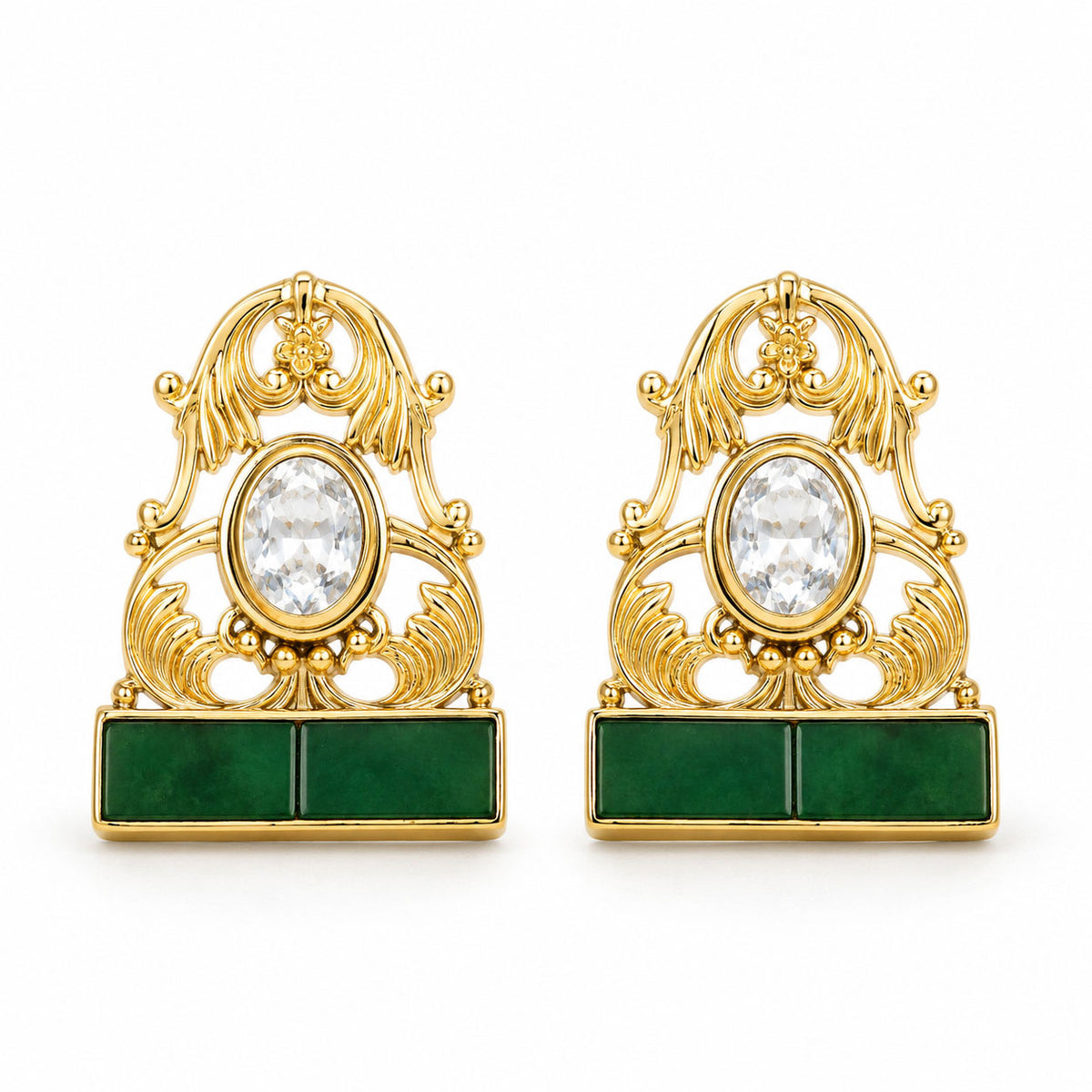 Antique Golden Earrings