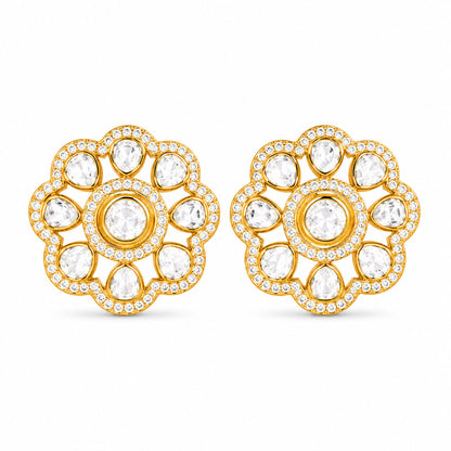 Polki Kundan Earrings