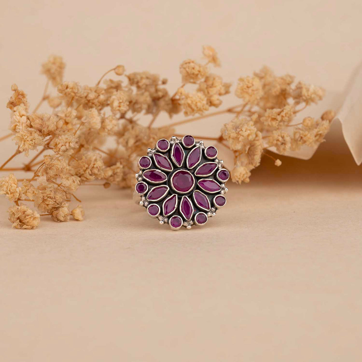 Oxidised Silver Ring