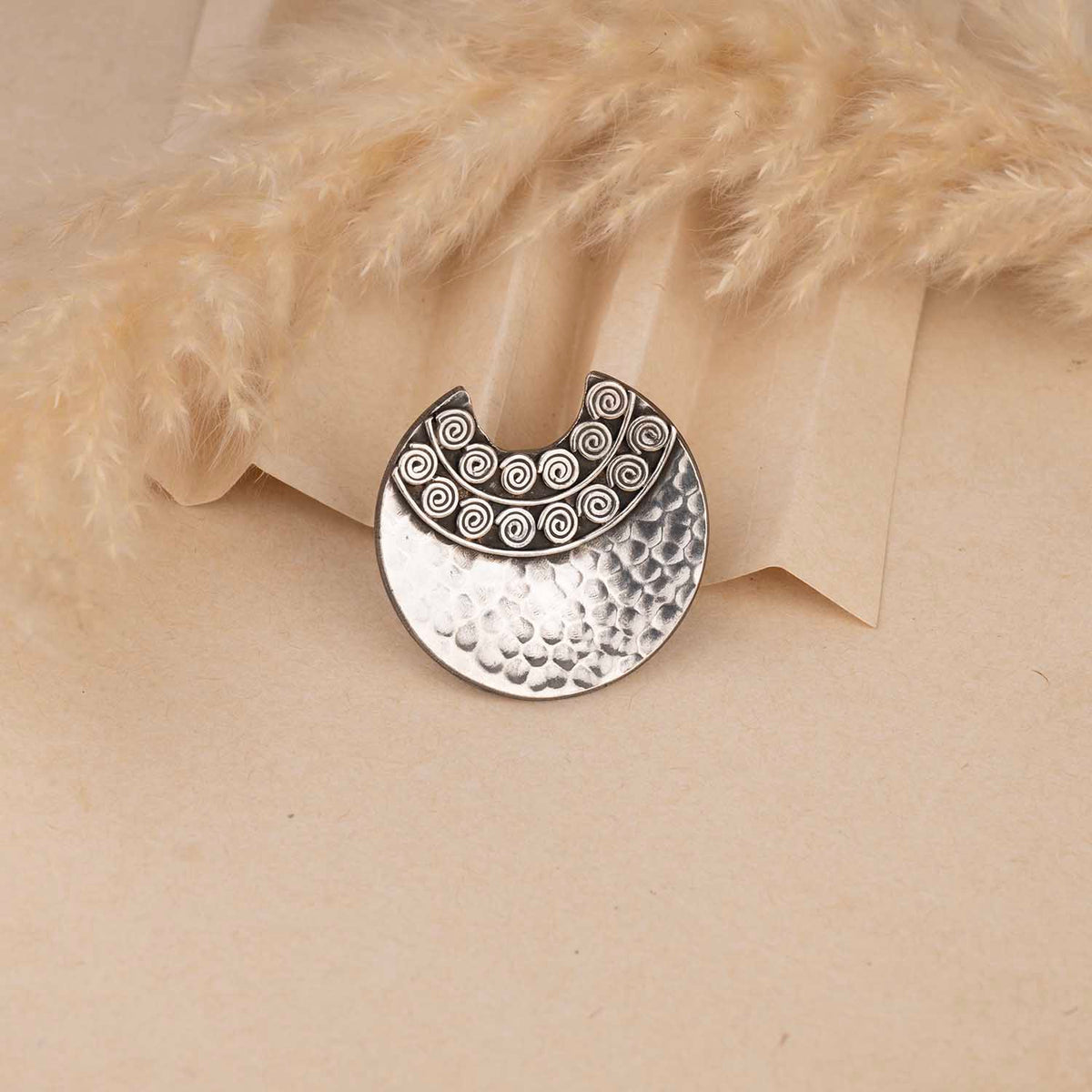 Silver Oxidised Pendant
