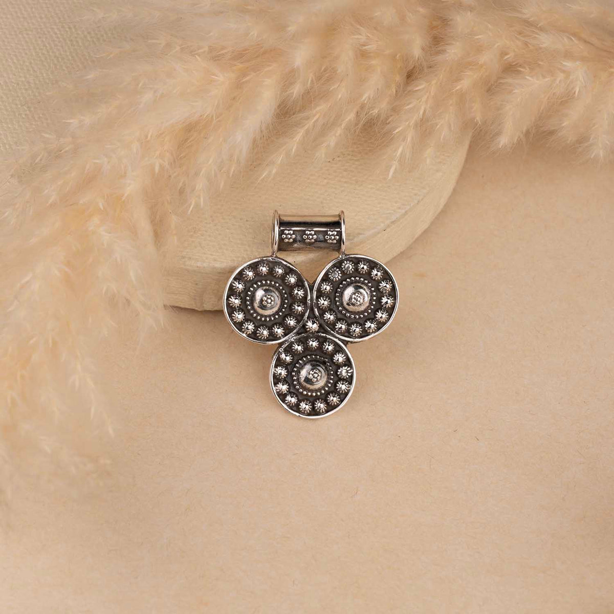 Silver Oxidised Pendant