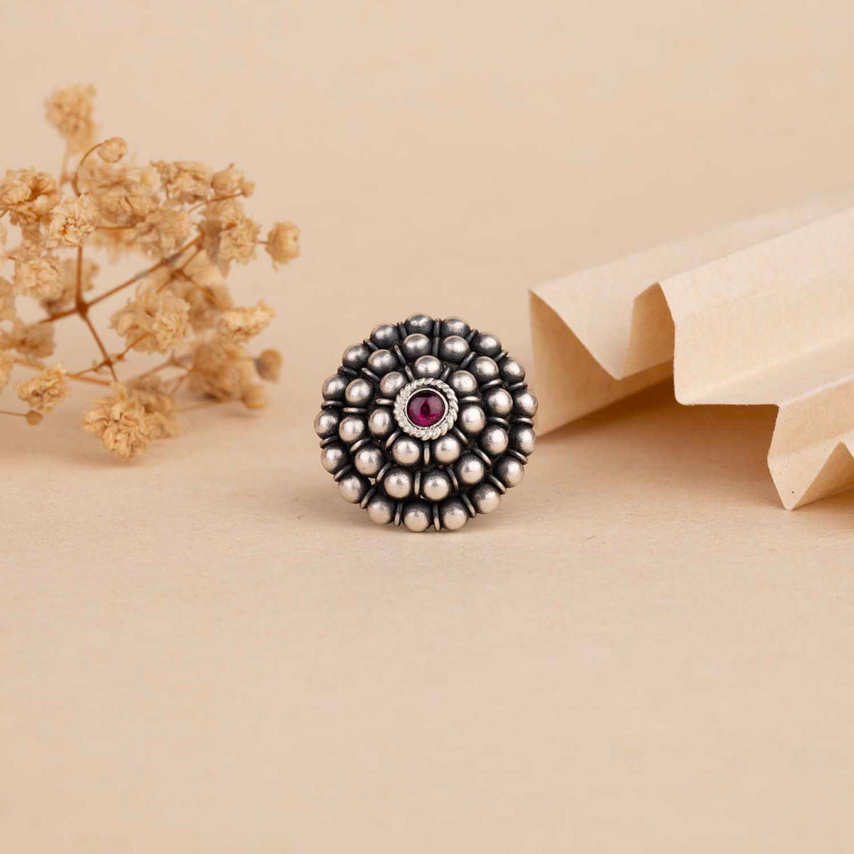 Oxidised Silver Ring