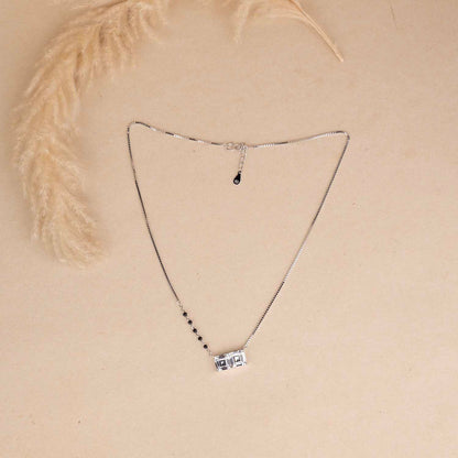 Silver Mangalsutra