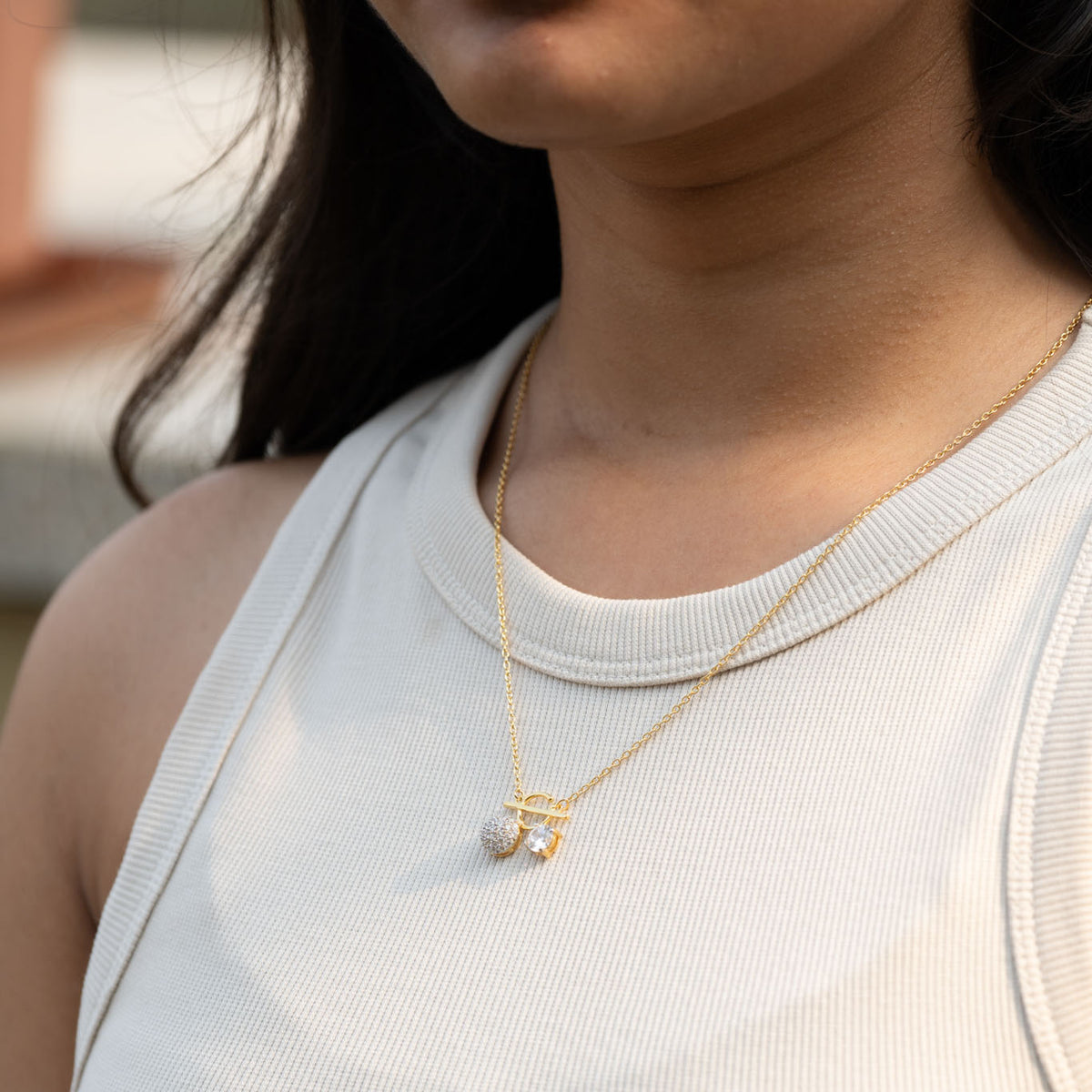 Sparkling Gold Necklace