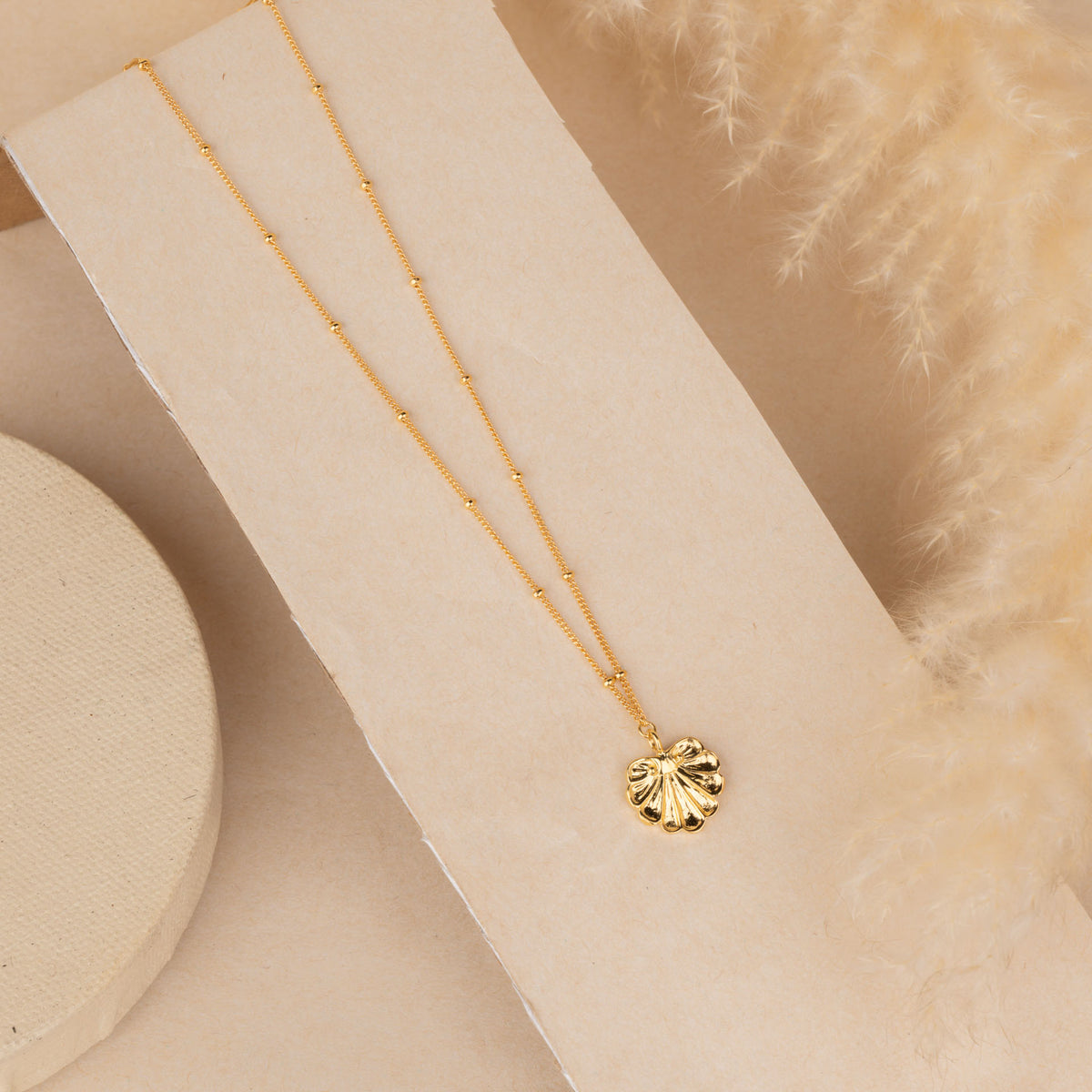 Golden Leaf Neck Chain