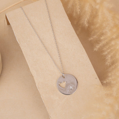 Silver Heart Necklace