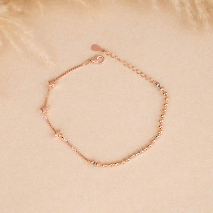 Rose Gold Stars Bracelet