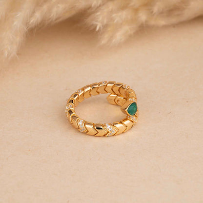 Gold Snake Ring