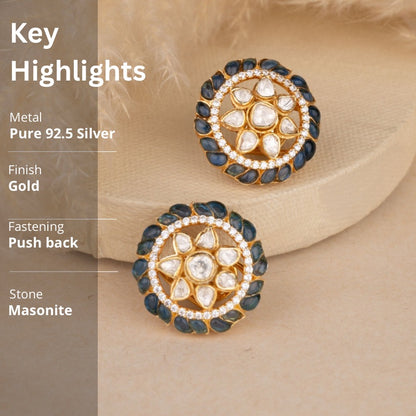 Polki Kundan Earrings