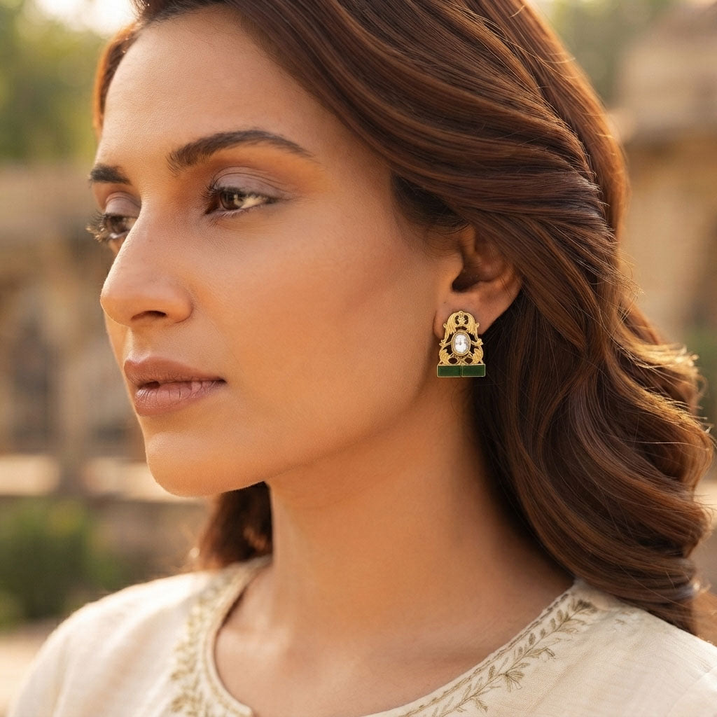 Antique Golden Earrings
