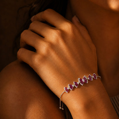 Silver Butterfly Bracelet