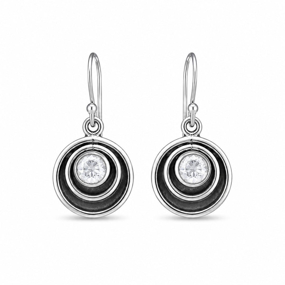 Silver Dangling Earrings