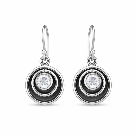 Silver Dangling Earrings