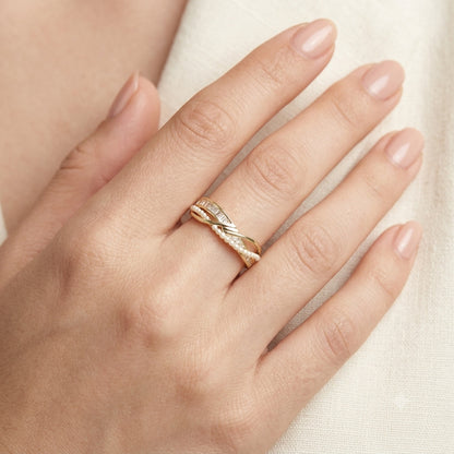 Gold Rings in 925 Sterling Silver