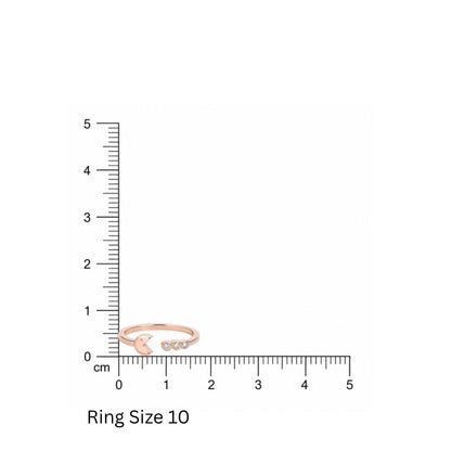 Rose Gold Fish Rings in 925 Sterling Silver