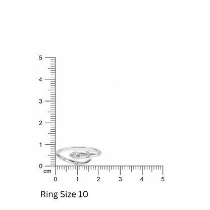 Silver Snake Ring in 925 Sterling Silver