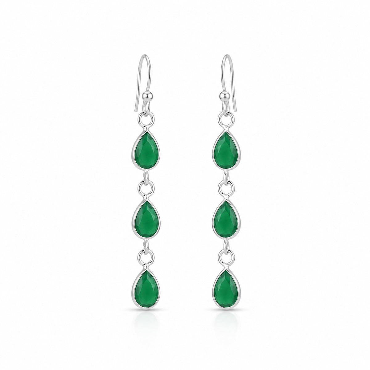 Silver Dangling Earrings