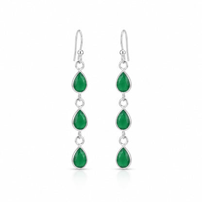 Silver Dangling Earrings