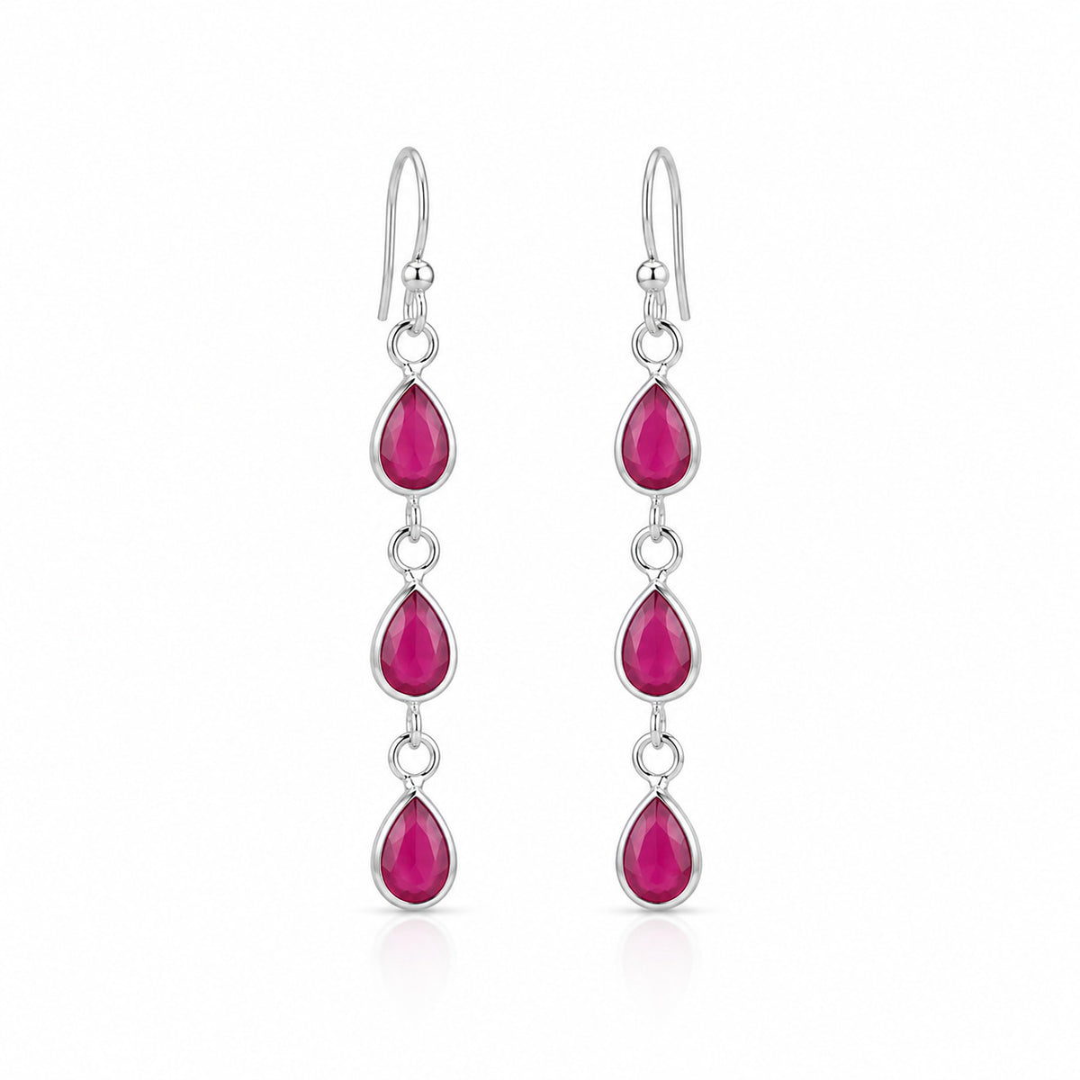 Silver Dangling Earrings