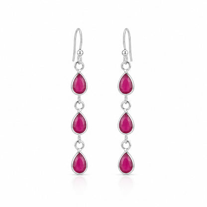 Silver Dangling Earrings