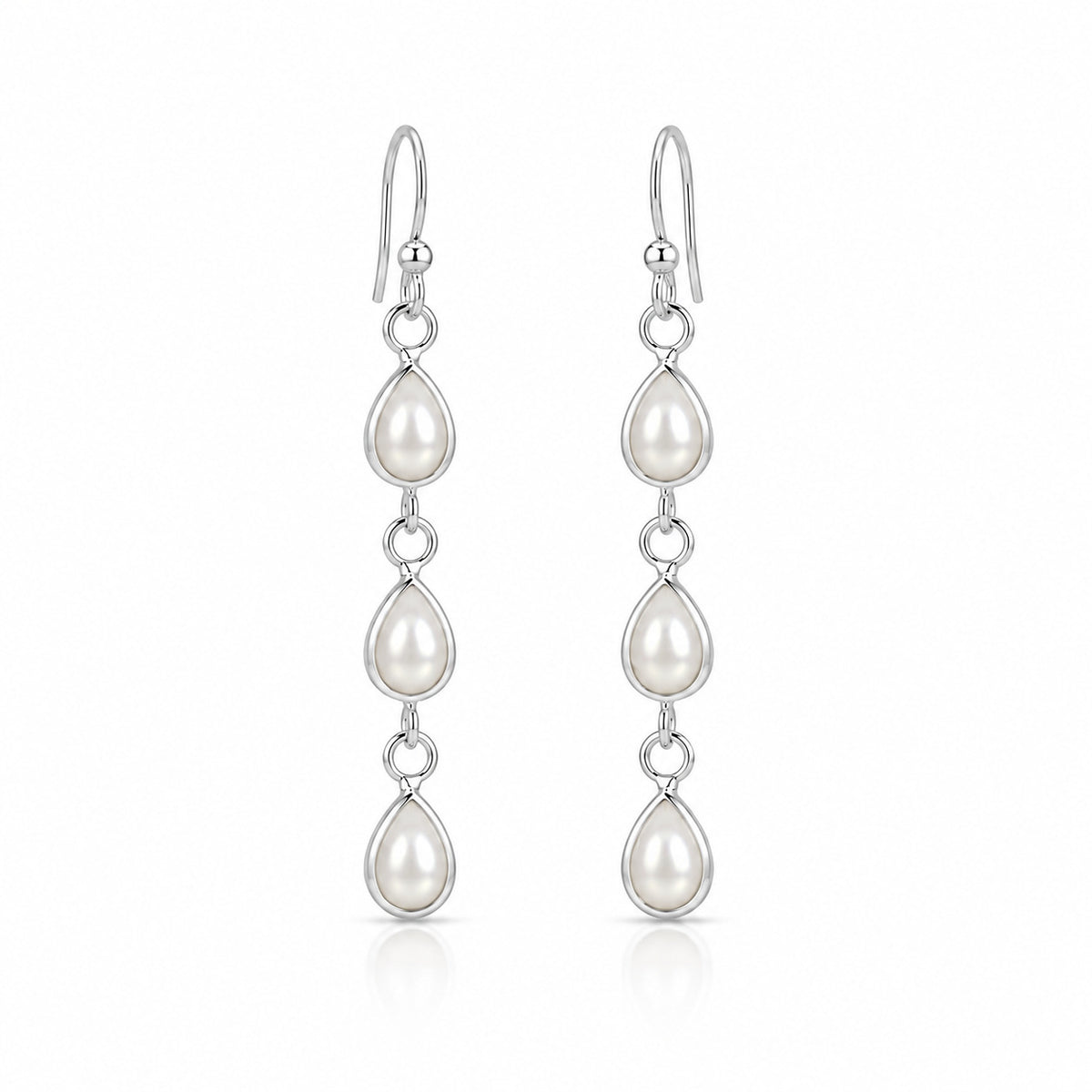 Silver Dangling Earrings
