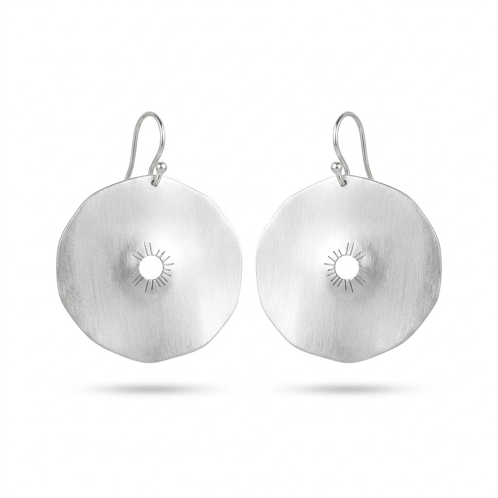Silver Dangling Earrings