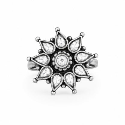 Oxidised Silver Ring