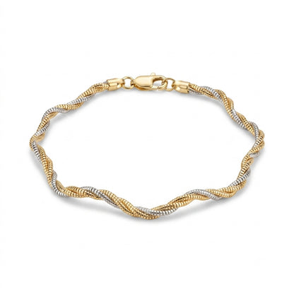 Wavy Gold Bracelet