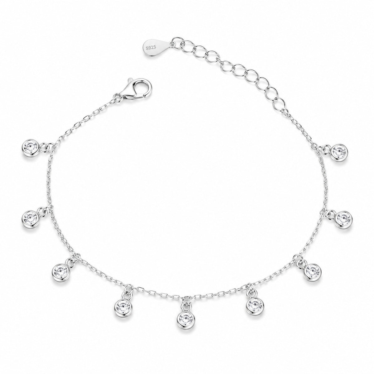 Dangling CZ Bracelet