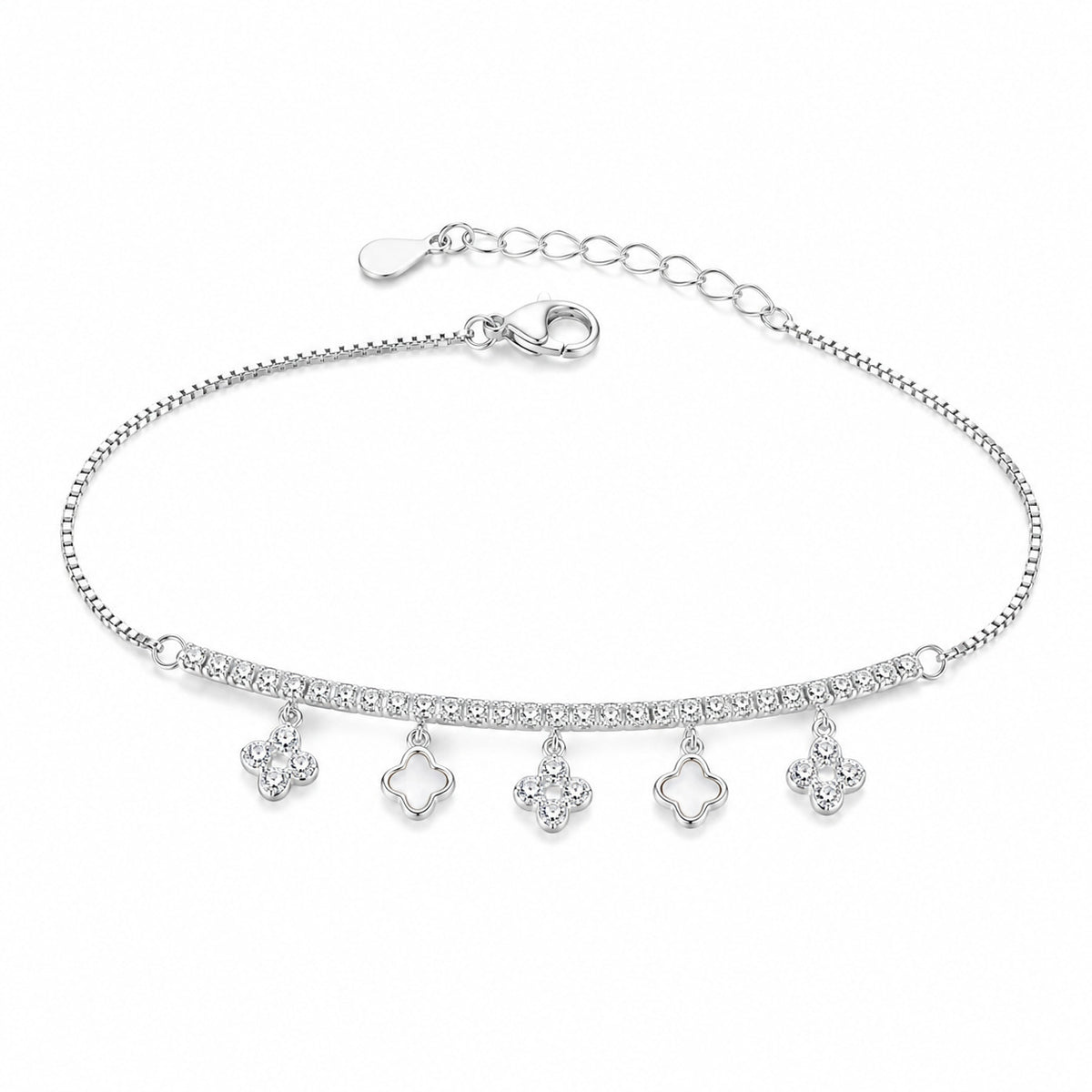 Silver CZ Bracelet