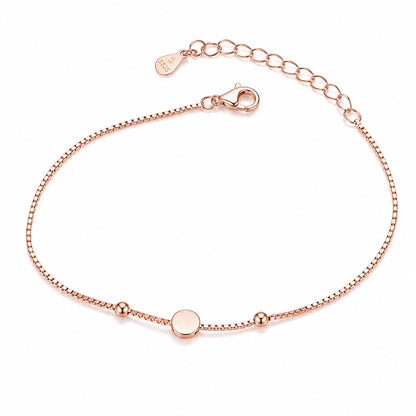 Minimal Rose Gold Bracelet