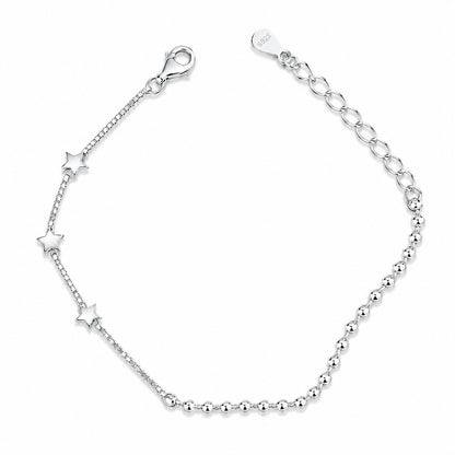 Silver Stars Bracelet