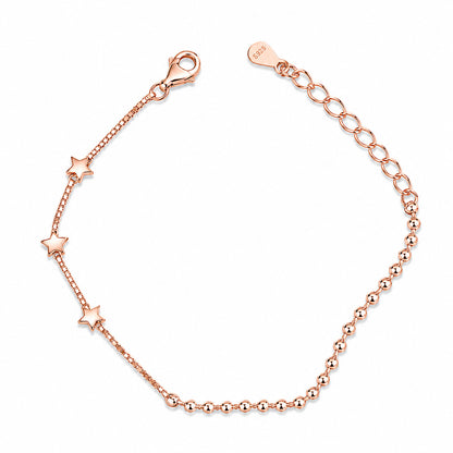 Rose Gold Stars Bracelet