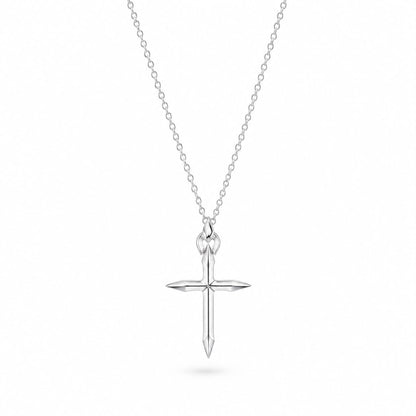 Silver Cross Neck Chain