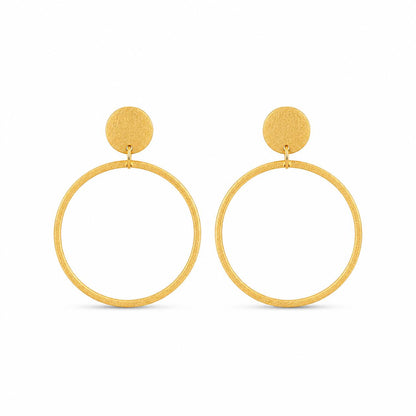 Golden Ring Earrings